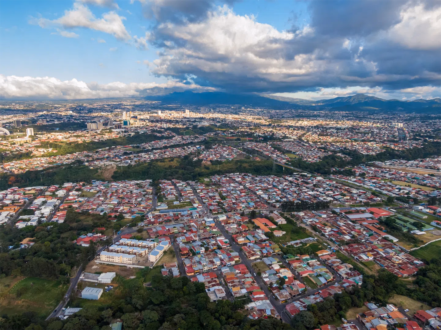 Vista de la ciudad de San José