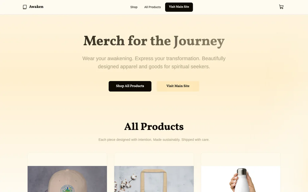 Awaken Shop - Custom Shopify Theme